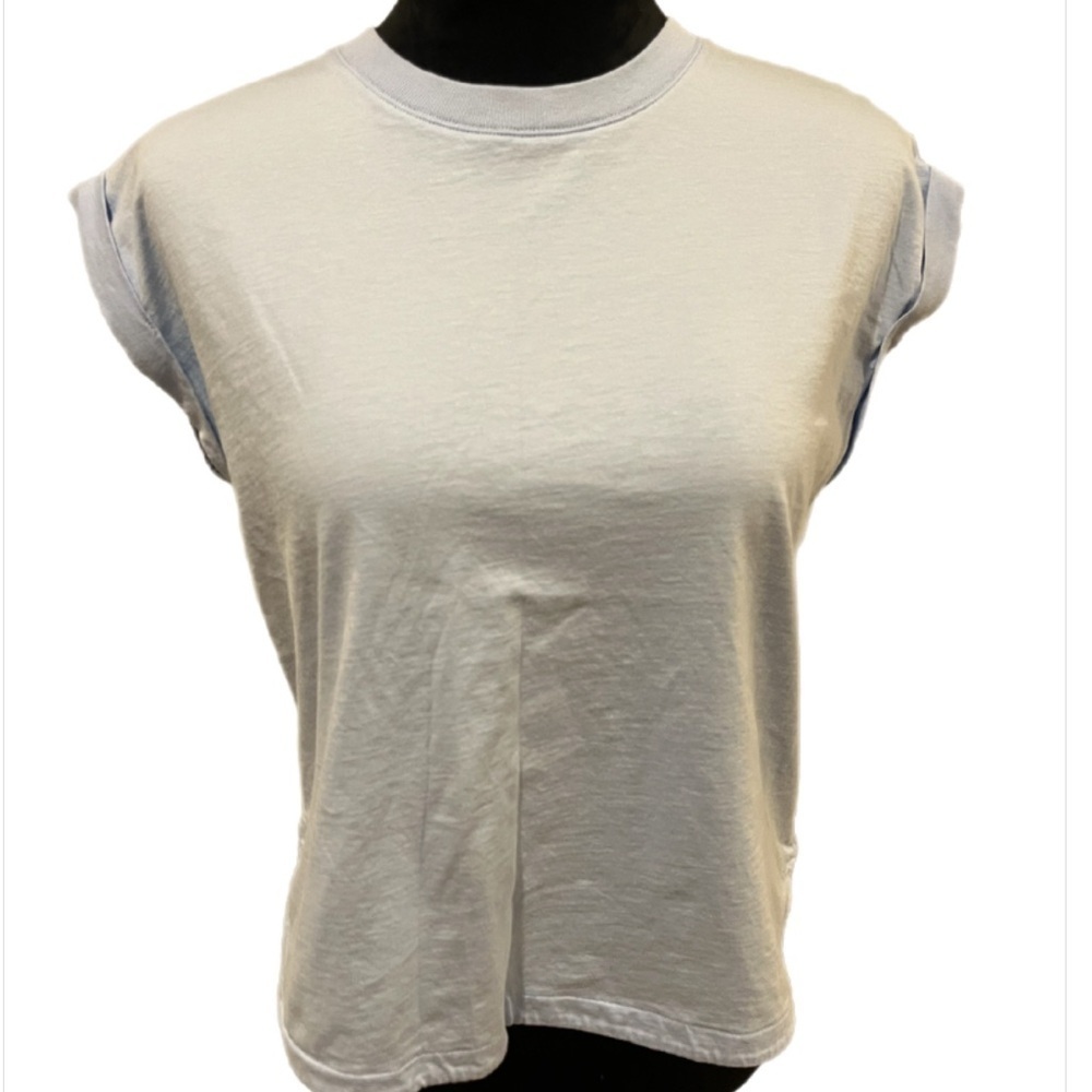 Abercrombie & Fitch Baby Blue Muscle tee- extra small
